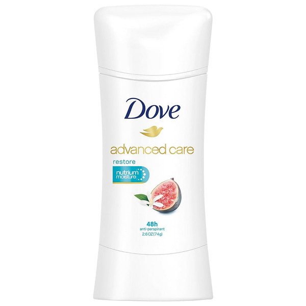 Dove Advanced Care Antiperspirant, Restore 2.60 Oz
