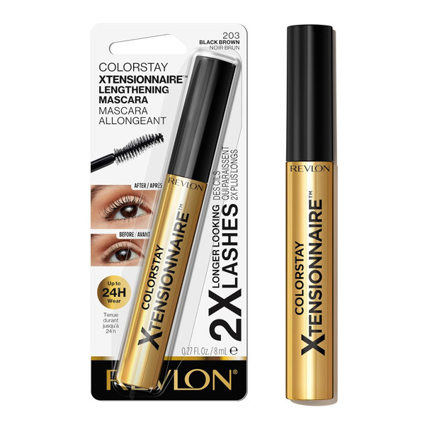 REVLON ColorStay Xtensionnaire Mascara 203 Black Brown - 1 Ct