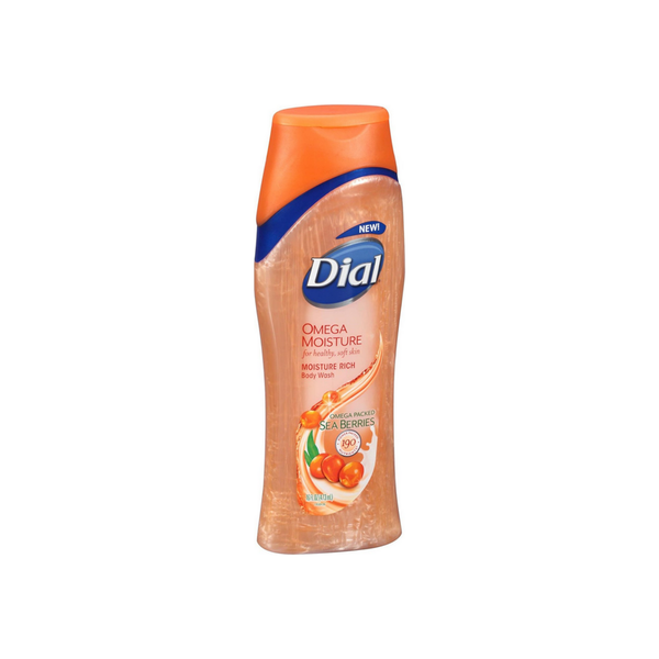 Dial Omega Moisture Rich Body Wash, Omega Packed Sea Berries 16 Oz