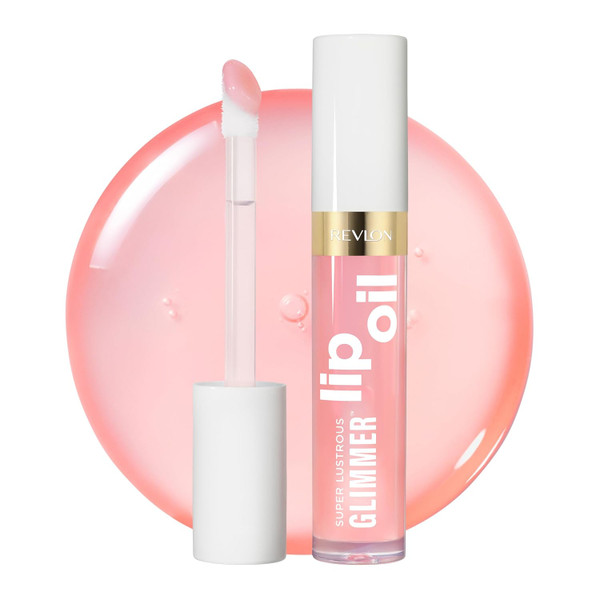 REVLON Super Lustrous Glimmer Lip Oil 001 Candy Hearts - 0.13 fl oz