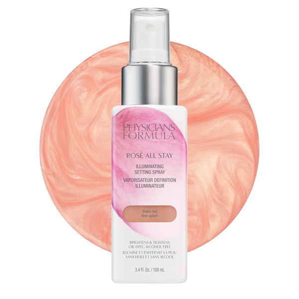 Physicians Formula Rosé All Stay Illuminating Setting Spray Rose - 3.4 fl oz