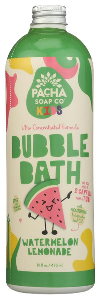Pacha Soap Co. Bubble Bath Watermelon Lemonade - 16 fl oz