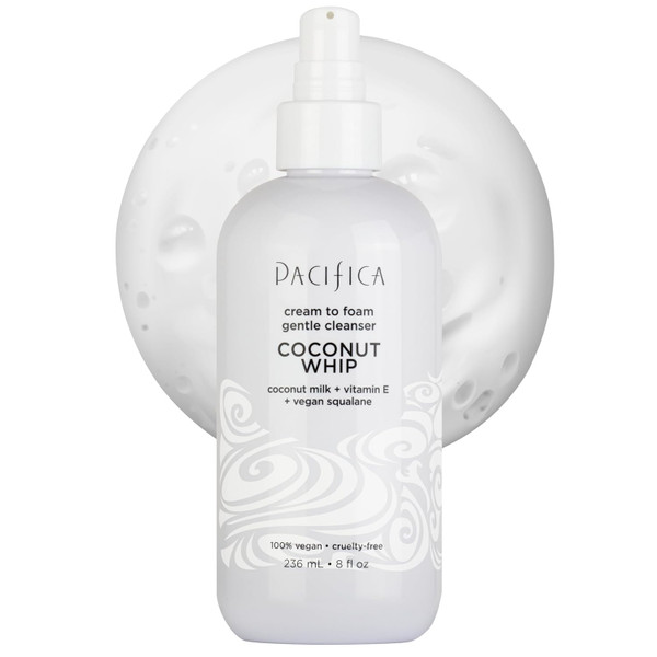 Pacifica Coconut Whip Cream to Foam Face Wash - 8 fl oz