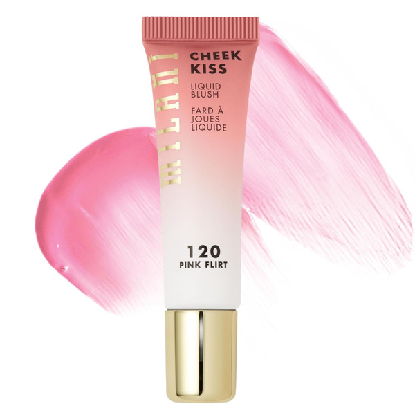 Milani Cheek Kiss Liquid Blush Makeup Pink Flirt - 1 Ct
