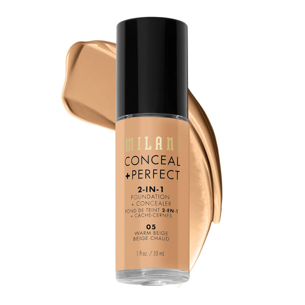 Milani Conceal + Perfect 2-in-1 Foundation + Concealer Warm Beige - 1 Ct