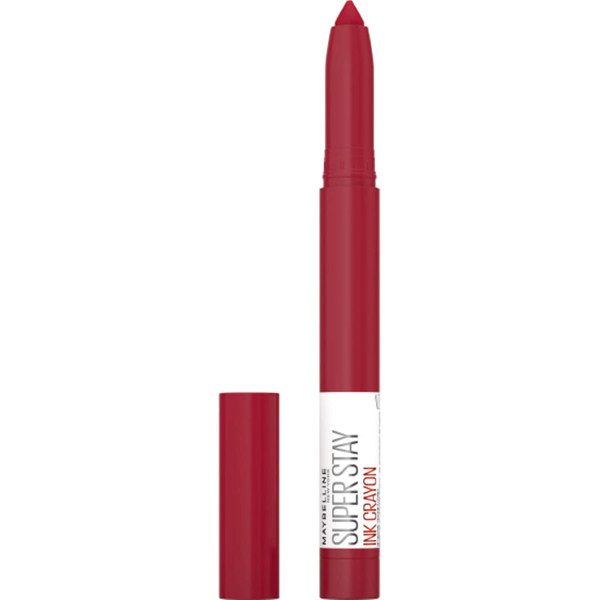 Maybelline Super Stay Ink Crayon Lipstick, Matte Longwear Lipstick, Check Yourself - 0.04 oz