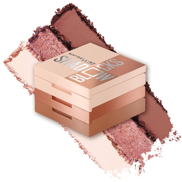 Maybelline Shadow Blocks Shadow Blocks Eyeshadow Palette, 82nd & Park Ave - 0.08 oz