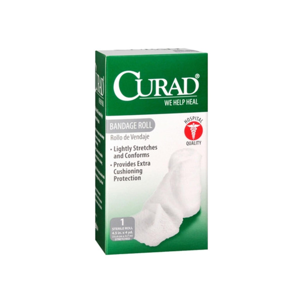 Curad Bandage Roll 4.5 Inches X 4.1 Yards 1 Each