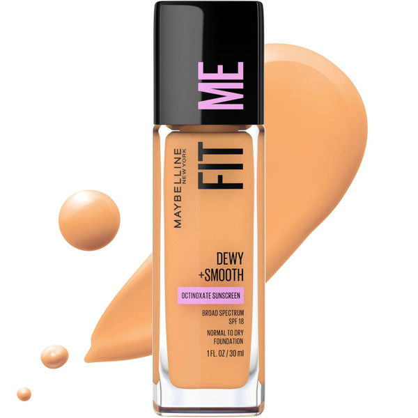 Maybelline Fit Me! Dewy + Smooth Foundation 240 Golden Beige - 1 Ct
