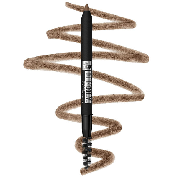 Maybelline TattooStudio Waterproof Eyebrow Pencil Soft Brown - 1 Ct