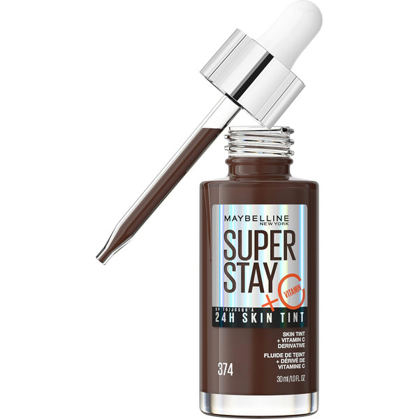 Maybelline Super Stay Super Stay Up to 24HR Skin Tint with Vitamin C, 374 - 1 fl oz