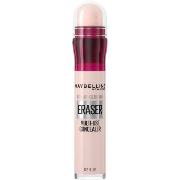 Maybelline Instant Age Rewind Multi-Use Concealer Medium to Full Coverage, Cool Ivory - 0.2 fl oz