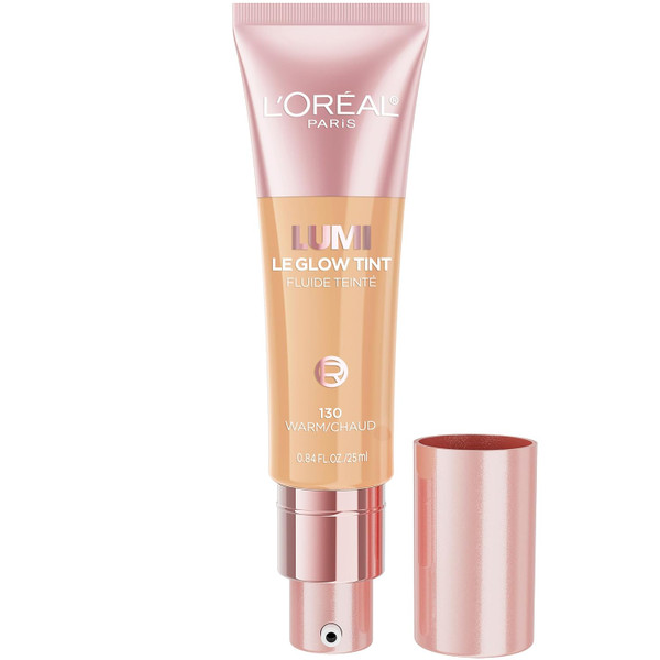 L'Oreal Paris Lumi Le Glow Tint Liquid Skin Tint 130 Light Warm - 1 Ct