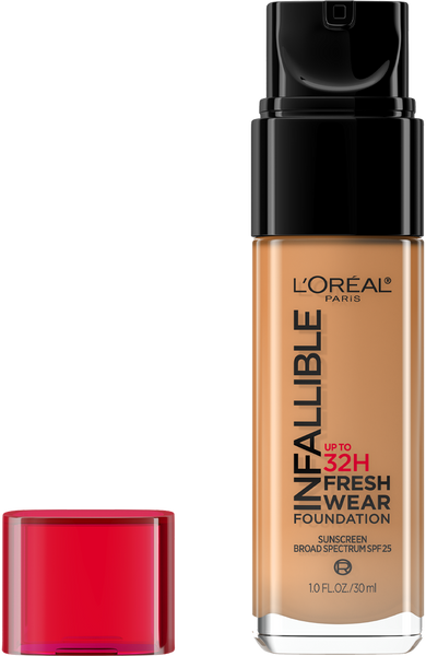 L'Oreal Paris Infallible 32 Hour Fresh Wear Foundation, Lightweight, Warm Almond - 1 fl oz