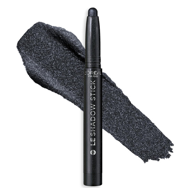 L'OREAL PARIS Le Shadow Stick Blendable Cream Eyeshadow Stick, 290 Midnight Noir - 0.049 oz