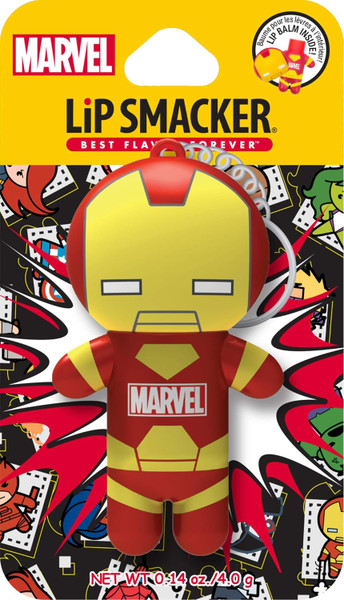 Lip Smacker Marvel Super Hero Lip Balm Iron Man Billionaire Punch - 1 Ct