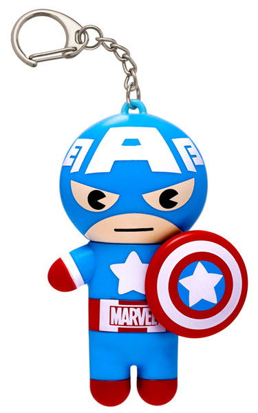 Lip Smacker Marvel Super Hero Lip Balm Captain America Red, White, & Blue-Berry - 1 Ct