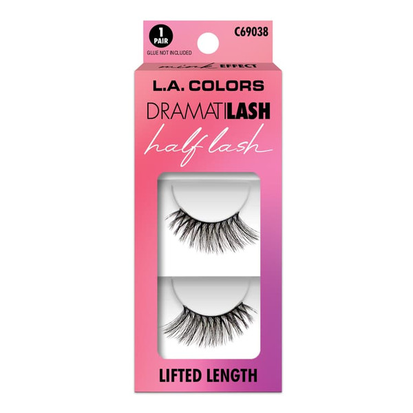 L.A. COLORS Dramatilash Half-Lash Eyelashes Lush - 1 Ct