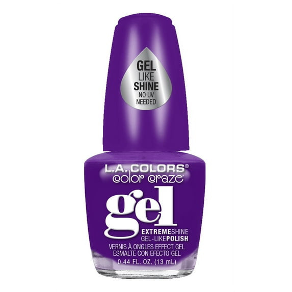 L.A. Colors Color Craze Extreme Shine Gel Nail Polish Outrage - 0.44 fl oz