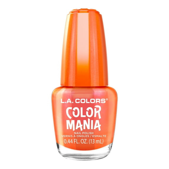L.A. COLORS Color Mania Nail Polish, Super Bloom - 0.44 fl oz