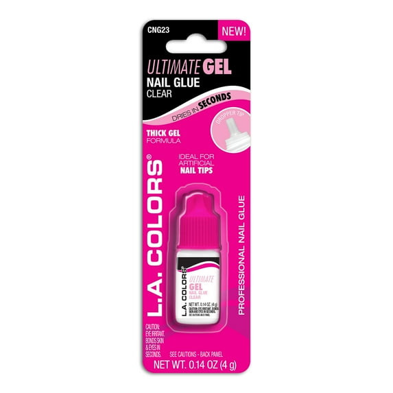 L.A. COLORS Ultimate Gel Nail Glue Clear - 1 Ct