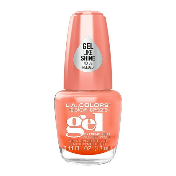 L.A. Colors Color Craze Gel Nail Polish Good Vibes - 0.44 Fl Oz
