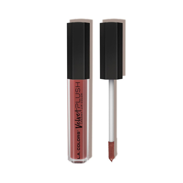 L.A. COLORS Velvet Plush Creamy Lip Color, Cushy - 1 Ct