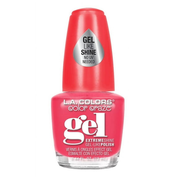 L.A. Colors Color Craze Extreme Shine Gel Nail Polish Stunner - 0.44 fl oz