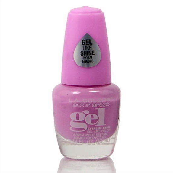 L.A. Colors Color Craze Extreme Shine Gel Nail Polish Damsel - 0.44 fl oz