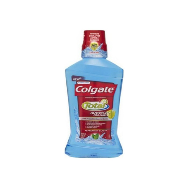 Colgate Total Advanced Pro-Sheild Mouthwash Peppermint Blast 2 Oz