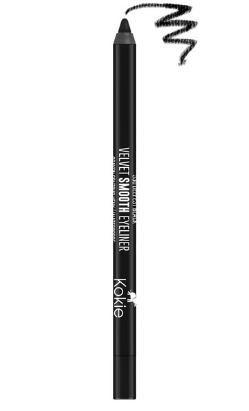 Kokie Velvet Smooth Eyeliner Pencil Deepest Black - 1 Ct
