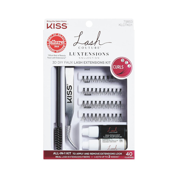 KISS Lash Couture LuXtensions Lash Extension Kit - 40 Ct