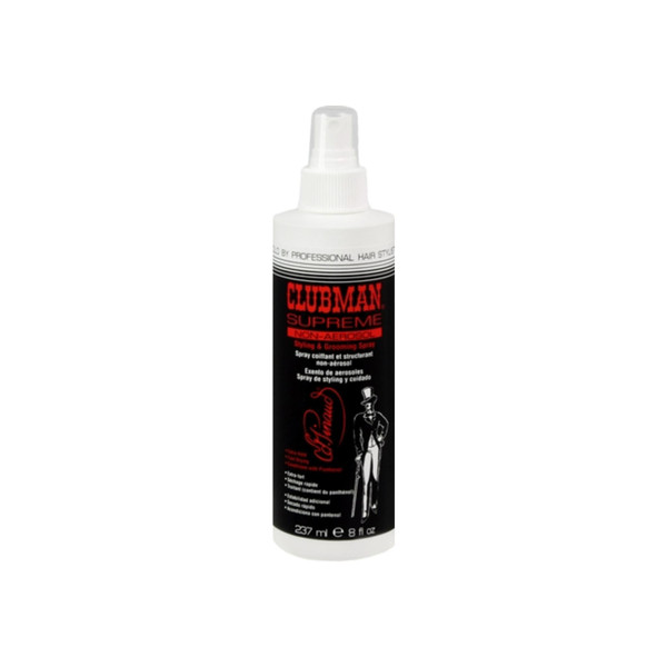 Clubman Supreme Non-Aerosol Styling & Grooming Spray 8 Oz