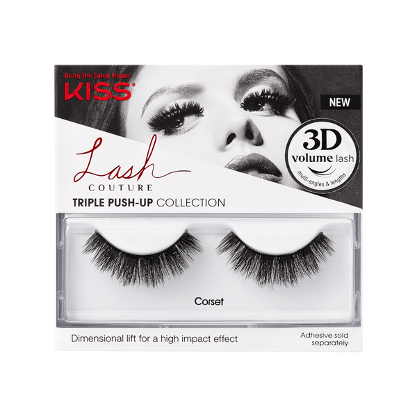 KISS Lash Couture Triple Push-up, Corset - 1 Ct