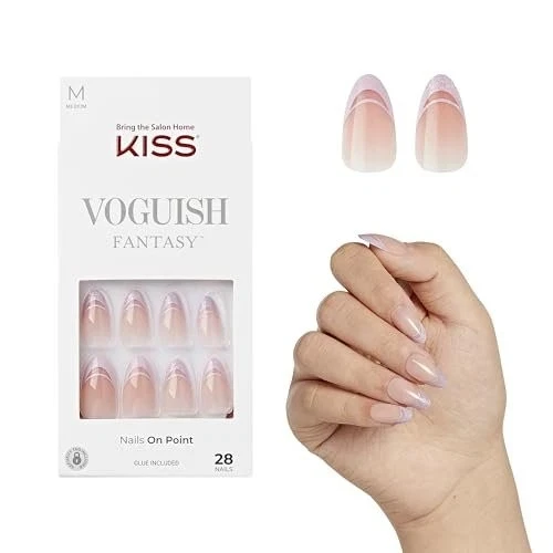 KISS Voguish Fantasy Nails, Rainy Night - 1 Ct