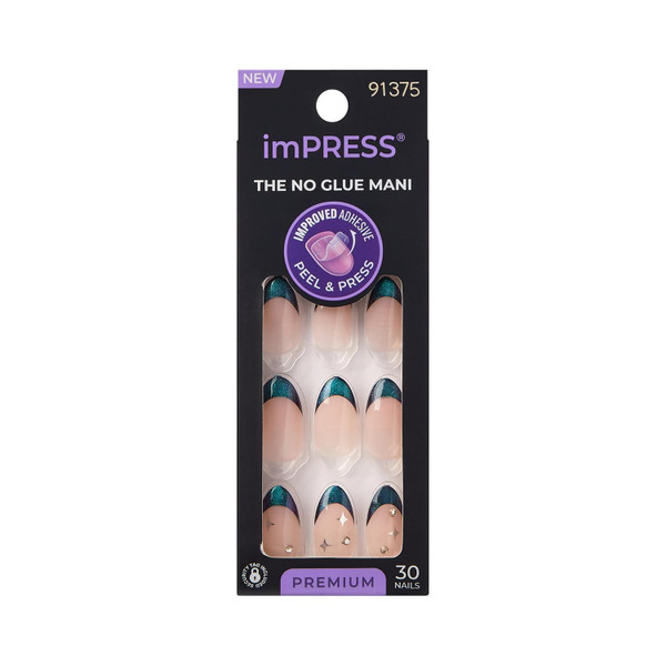 KISS imPRESS Premium Press On Nails Visions - 1 Ct