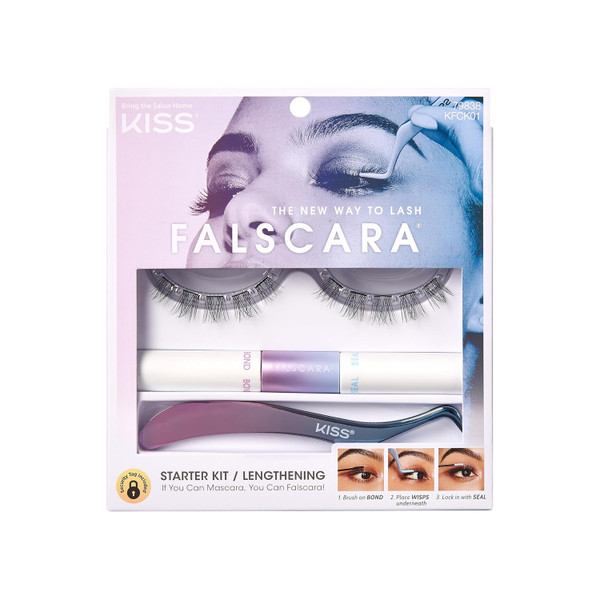 KISS Falscara Lash Extension Kit Lengthening Wisps - 1 Pack