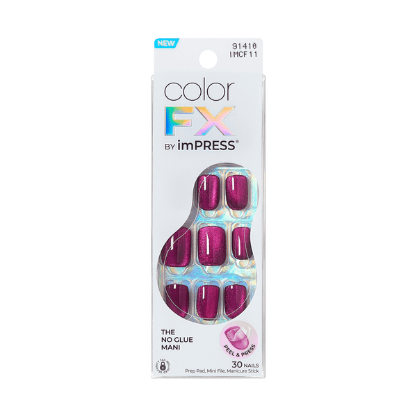 KISS imPRESS Color FX Fake Press On Nails Levels - 1 Ct