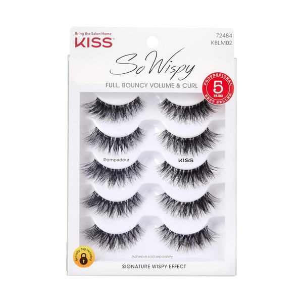 KISS Products So Wispy False Lashes Pompadour - 5 Ct