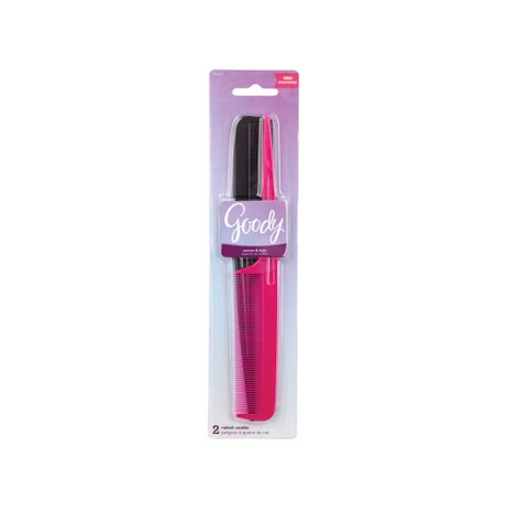 Goody Section & Style Rattail Combs - 2 Ct