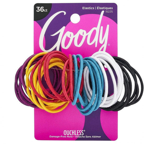 Goody Ouchless Gentle Elastics - 36 Ct