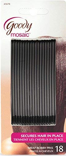 Goody Mosaic Perfect Wrap Curved Bobby Pins - 18 Ct