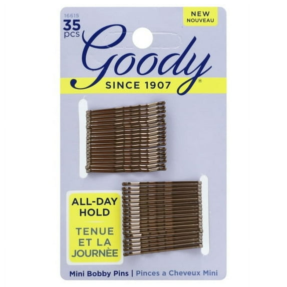 Goody Basic Mini Bobby Pins - 35 Ct