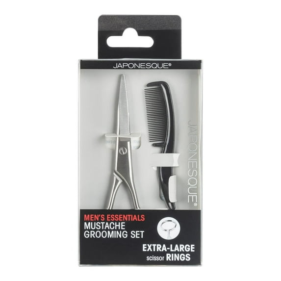 Japonesque Men's Classic Mustache Grooming Set - 1 Pack