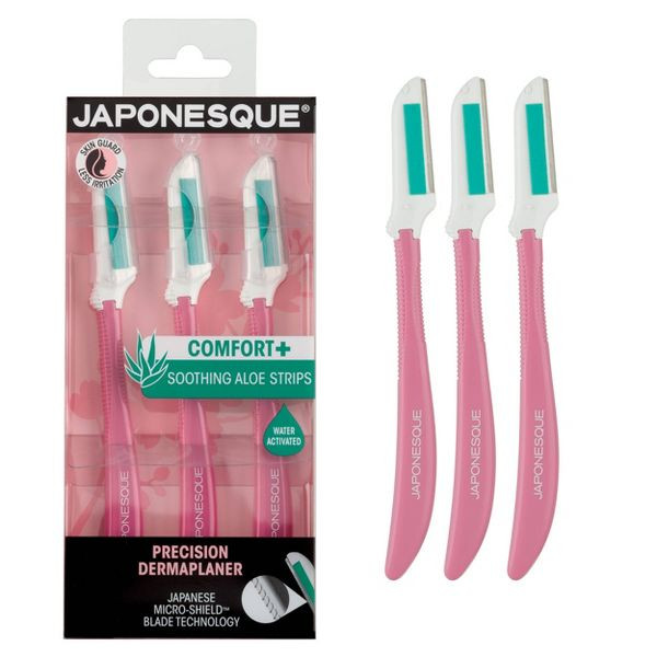 Japonesque Comfort+ Dermaplaner - 3 Pack