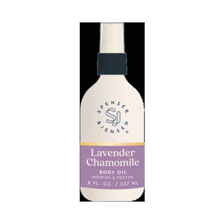 Spenser & Jensen Body Oil Lavender Chamomile - 8 fl oz