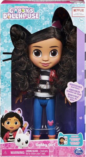 GABBYS Dollhouse, 8-inch Gabby Girl Doll, Kids Toys for Ages 3 and up - 1 Ct