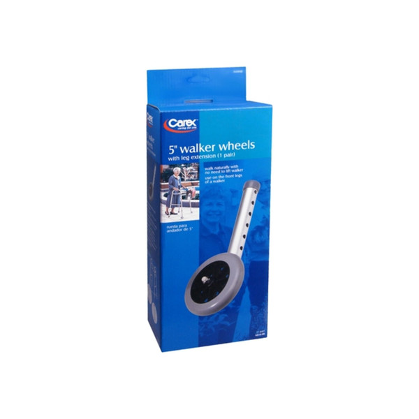 Carex Walker Wheels 5 Inch A839-00 2 Each