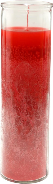 Star Candle, 8in Solid Red - 1 Ct