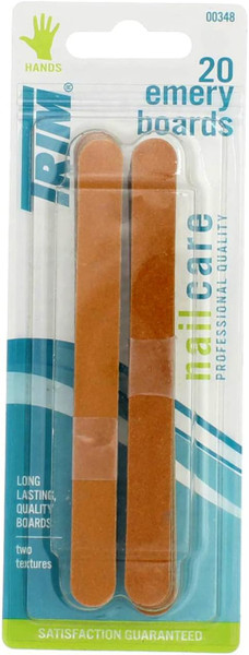 Trim Nail Care Emery Boards - 20 Ct
